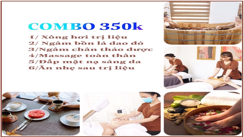 6 bước trị liệu chăm sóc toàn thân