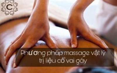 phương pháp massage trị liệu cổ vai gáy