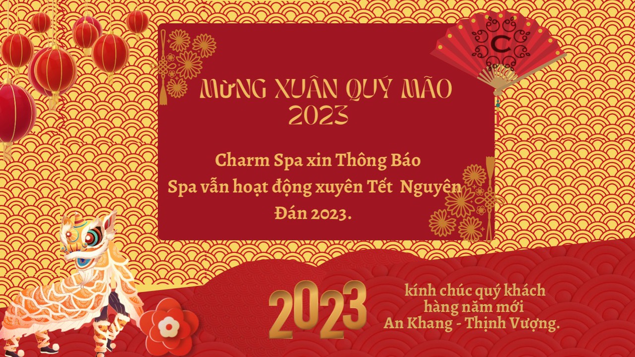 tết cổ truyền việt nam tại charm spa