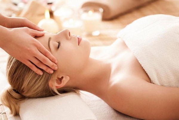 massage bấm huyệt phần đầu