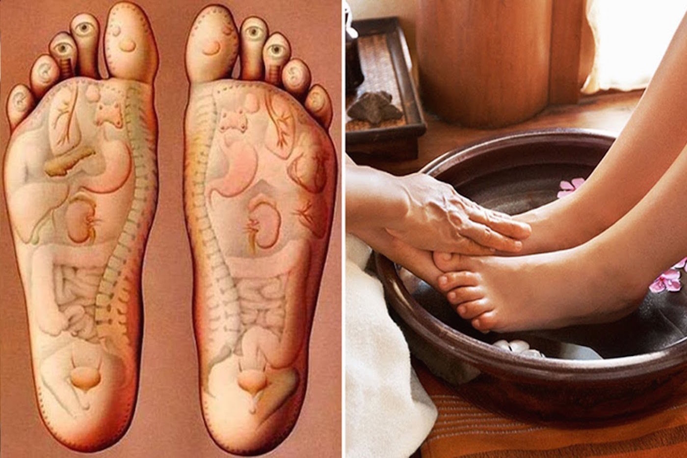 massage chân
