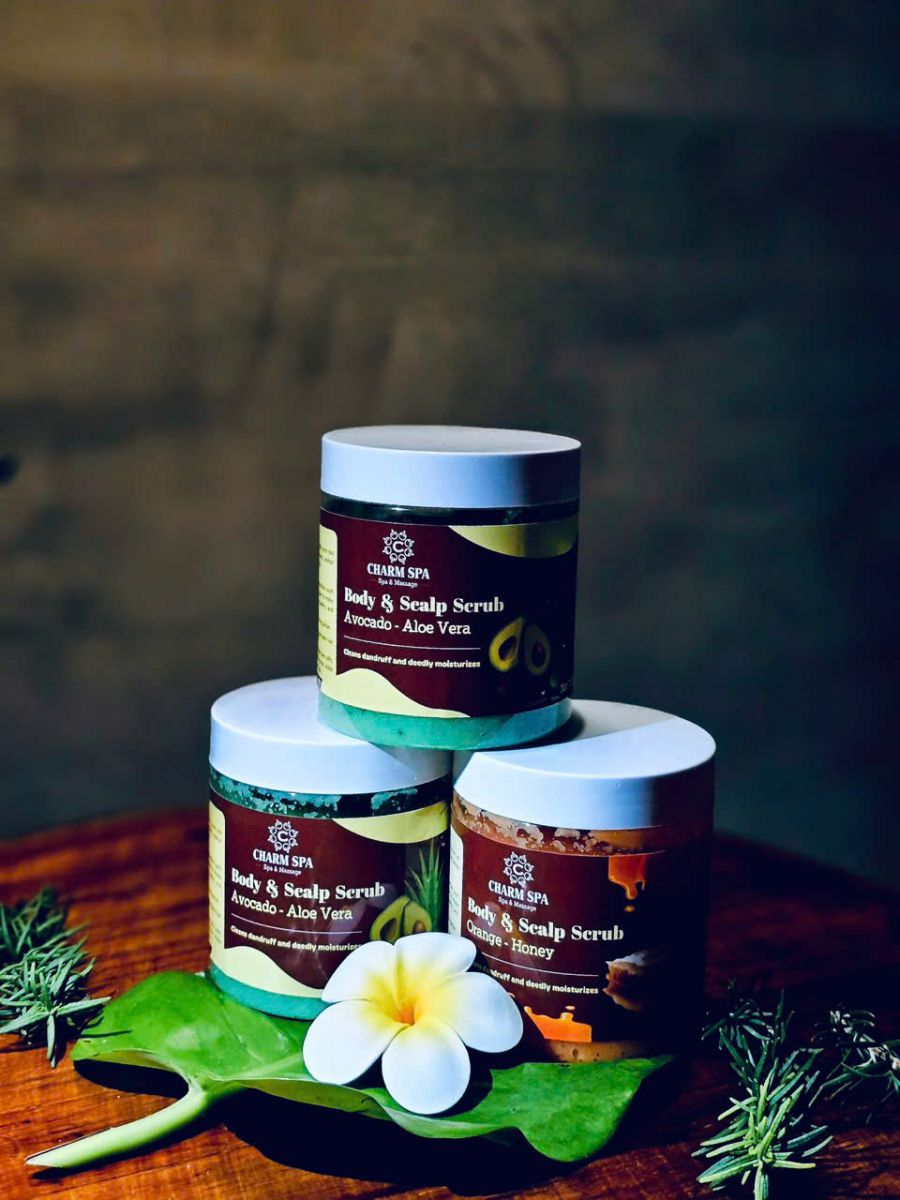 tẩy da Đầu Charm Spa gội đầu dưỡng sinh đà nẵng