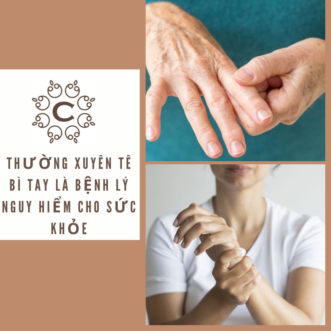thường xuyên tê bì tay là bệnh lý nguy hiểm đối với sức khỏe